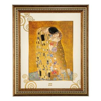 Goebel - Gustav Klimt - Schilderij De Kus | Porselein