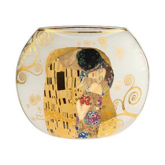 Goebel - Gustav Klimt | Vaas De Kus 26 | Artis Orbis - glas - 26cm - met echt goud