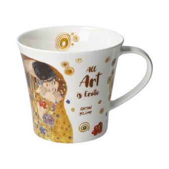 Goebel&reg; - Gustav Klimt | Koffie / Thee Mok &quot;All Art is Erotic&quot; | Artis Orbis, 350ml