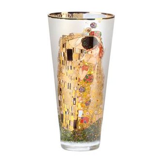 Goebel-Gustav Klimt | Vase Le Baiser 30 | Artis Orbis - verre - 30cm - avec de l&#039;or v&eacute;ritable