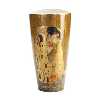 Goebel-Gustav Klimt | Vase Le Baiser 28 | Artis Orbis - porcelaine - 28cm - avec de l&#039;or v&eacute;ritable