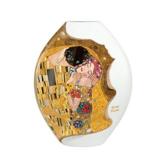 Goebel - Gustav Klimt | Vaas De Kus 31 | Artis Orbis - porselein - 31cm - Limited Edition - met echt goud