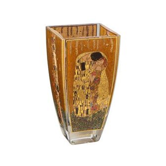 Goebel-Gustav Klimt | Vase Le Baiser 16 | Artis Orbis - verre - 16cm - avec de l&#039;or v&eacute;ritable