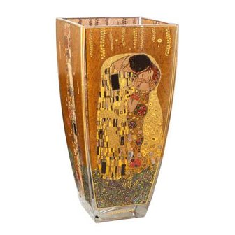 Goebel - Gustav Klimt | Vase The Kiss 30 | Artis Orbis - glass - 30 cm - with real gold
