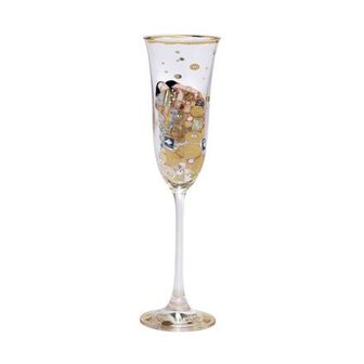 Gustav Klimt De Vervulling - Champagne wijn glas