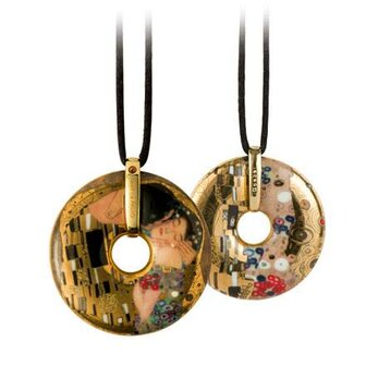 Halskette Gustav Klimt - Der Kuss
