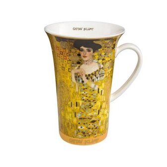 Goebel - Gustav Klimt | Koffie / Thee Mok Adele Bloch-Bauer | Beker - porselein - 500ml - met echt goud