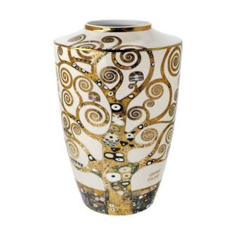  Goebel-Gustav Klimt | Vase L&#039;Arbre de Vie 24 | Artis Orbis - porcelaine - 24 cm - avec de l&#039;or v&eacute;ritable
