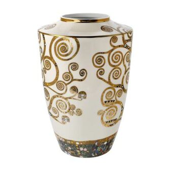  Goebel-Gustav Klimt | Vase L&#039;Arbre de Vie 24 | Artis Orbis - porcelaine - 24 cm - avec de l&#039;or v&eacute;ritable