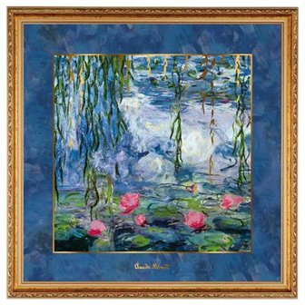 Claude Monet Waterlilies with Willow - Picture