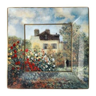 Goebel&reg; - Claude Monet | Decoratieve Schaal &quot;Kunstenaarshuis&quot; | Porselein, 16cm