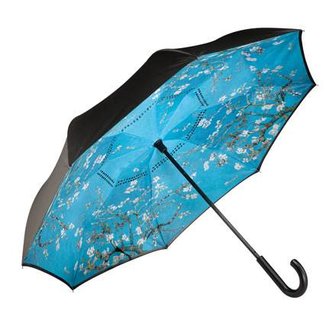 Goebel - Vincent van Gogh | Upside Down Paraplu Amandelboom blauw | Artis Orbis - 108cm