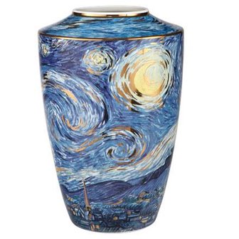 Goebel - Vincent van Gogh | Vase Starry Night 41 | Artis Orbis - porcelain - 41cm - Limited Edition - with real gold