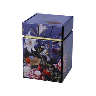 Goebel - Jan Davidsz de Heem | Tea Box Summer Flowers | Metal, 11cm, storage box 