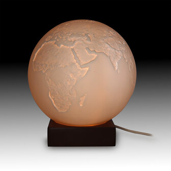  Goebel-Kaiser | Lampe de table Globe | Porcelaine de haute qualit&eacute; - 23cm