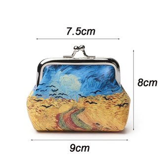 Niederl&auml;ndische Meister Brieftasche Mini Die Sternennacht Vincent van Gogh