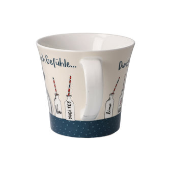 Goebel - Barbara Freundlieb | Coffee / Tea Mug M&auml;nner haben Gef&uuml;hle | Cup - porcelain - 350ml