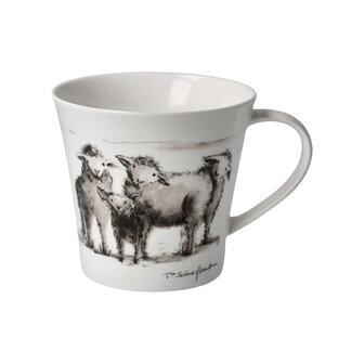 Goebel - Peter Schnellhardt | Coffee / Tea Mug Curious Horde | Cup - porcelain - 350ml