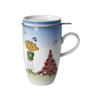 Goebel - The Little Yogi | Tea Mug F&uuml;r Dich gesammelt | Cup - porcelain - 450ml