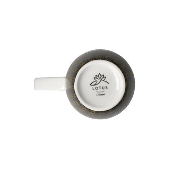 Goebel-Lotus | Tasse &agrave; th&eacute; Yin Yang Noir | Tasse - porcelaine - 450ml