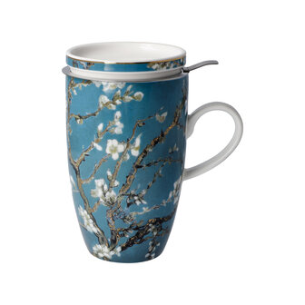 Goebel-Vincent van Gogh | Tasse &agrave; Th&eacute; Amandier Bleu | Tasse - porcelaine - 450ml