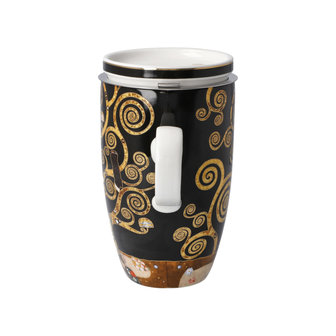 Goebel - Gustav Klimt | Tea Mug The Tree of Life | Cup - porcelain - 450ml - with real gold