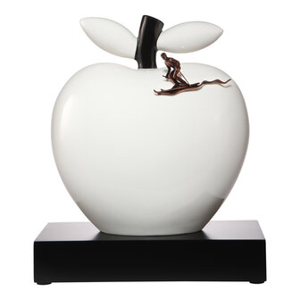 Goebel - Studio 8 | Decorative statue / figure Apple - Adventure and Freedom | Porcelain - 28cm - Limited Edition