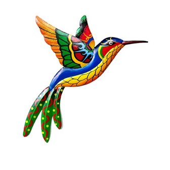 Cintre de jardin / cl&ocirc;ture en m&eacute;tal colibri set 4 pi&egrave;ces (26cm)