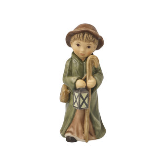 Goebel - No&euml;l | Statue d&eacute;corative / figurine cr&egrave;che Hirte | Poterie - 11cm