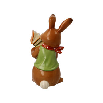 Goebel - Easter | Decorative statue / figure Haas Hoppla | Pottery - 12cm - Easter Bunny