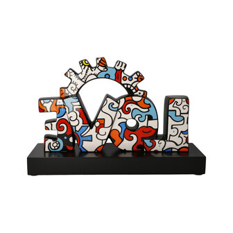 Goebel - Billy The Artist | Decoratief beeld / figuur Evolution of Love | Porselein - 38cm - Limited Edition