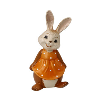 Goebel - Easter | Decorative statue / figure Hare Dear brat | Pottery - 12cm - Easter bunny