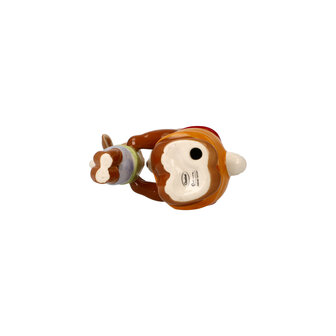 Goebel - Pasen | Decoratief beeld / figuur Haas Kleine schat | Aardewerk - 12cm - paashaas