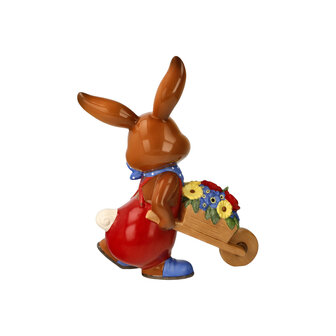 Goebel - Easter | Decorative statue / figure Hare Spring is so beautiful | Pottery - 25cm - Easter bunny