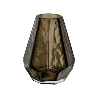 Goebel - Accessoires | Vase Fum&eacute;e Dor&eacute;e 12 | Verre - 12cm