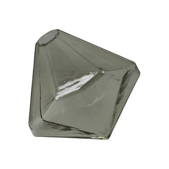 Goebel - Accessories | Vase Diamond gray 14 | Glass - 14cm