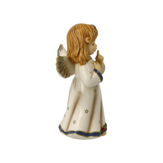 Goebel - Christmas | Decorative statue / figure Nativity Scene Angel Guardian Angel | Earthenware - 11cm