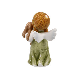 Goebel - Christmas | Decorative statue / figure Angel My cuddly friend | Porcelain - 8cm