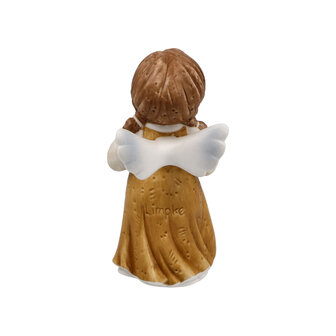 Goebel - Nina et Marco | Statue / figurine d&eacute;corative Ange Gardien bon voyage | Porcelaine - 8cm
