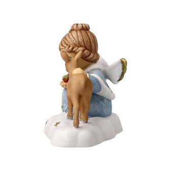 Goebel - Nina &amp; Marco | Decorative statue / figure Angel I take care of you | Porcelain - 15cm - Limited Edition