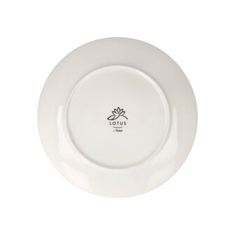 Goebel - Lotus | Plate Yin Yang Black | Porcelain - 23cm