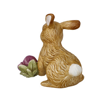 Goebel - Easter | Decorative statue / figure Hare - Annual Hare 2024 | Porcelain - 9cm - Easter bunny