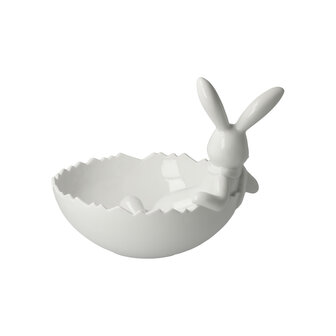 Goebel - Pasen | Decoratief beeld / figuur Haas Snow White - Sweets for my Sweet | Porselein - 20cm - 2024