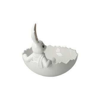 Goebel - Pasen | Decoratief beeld / figuur Haas Snow White - Sweets for my Sweet | Porselein - 20cm - 2024