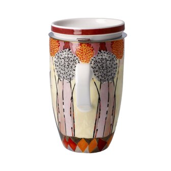 Goebel - Rosina Wachtmeister | Tea Mug with sieve Soffioni | Cup - porcelain - 450ml