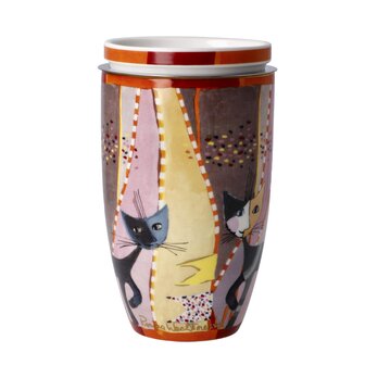 Goebel - Rosina Wachtmeister | Tea Mug with sieve Sottosopra | Cup - porcelain - 450ml