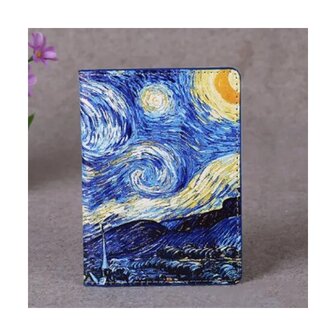 Hollandse meesters paspoort mapje Sterrennacht Vincent van Gogh