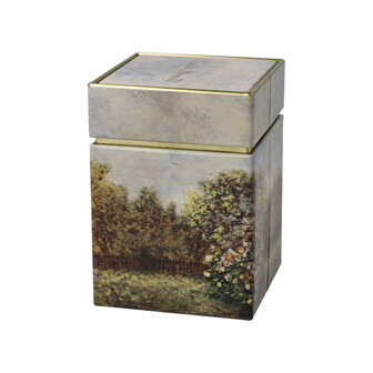 Goebel-Claude Monet | Coffret &agrave; th&eacute; La Maison de l&#039;Artiste | M&eacute;tal - 11cm - bo&icirc;te de rangement - Artis Orbis