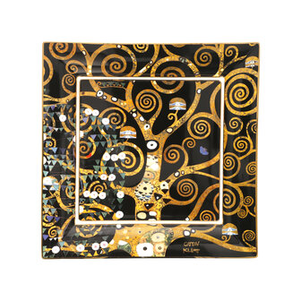 Goebel - Gustav Klimt | &Eacute;chelle du baiser | Porcelaine - 30 cm - avec de l&#039;or v&eacute;ritable