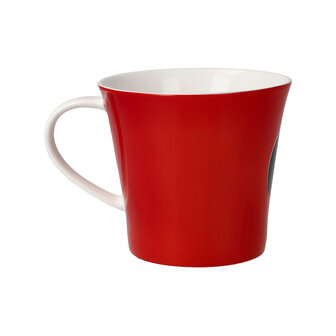 Goebel - Johannes H&auml;fner | Coffee / Tea Mug Mouse red | Cup - porcelain - 350ml